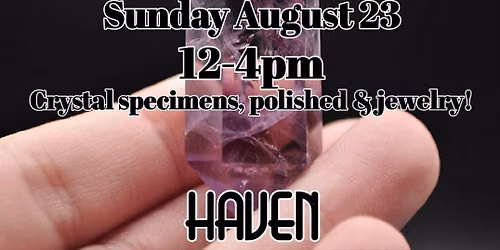 Jaded Rabbit pop-up crystal sale!!!!