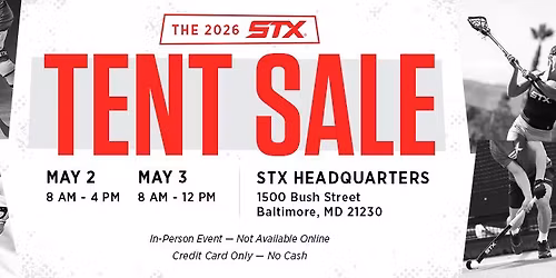 The 2026 STX Tent Sale