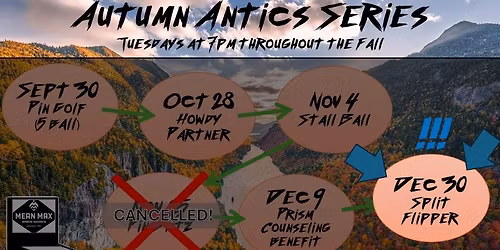 Split Flipper Pinball Tournament at Mean Max Troy