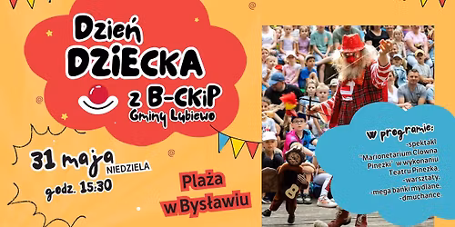 Dzie\u0144 Dziecka z B-CKiP Gminy Lubiewo