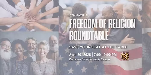 5th Annual Freedom of Religion Roundtable