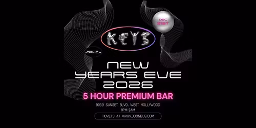 Keys Nightclub NYE 26 LA