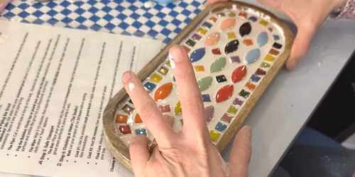 Tiling Workshop - Tray or Trivets @ Three Blue Brushes Studio