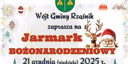 Jarmark Bo\u017conarodzeniowy w Rz\u0105\u015bniku
