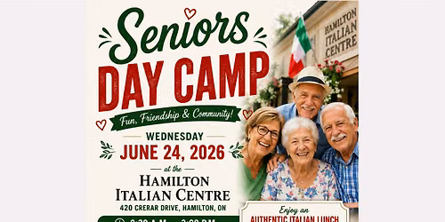 Cent'anni e uno - Seniors Day Camp