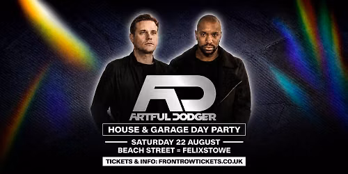 Artful Dodger Live - Felixstowe Beach Street