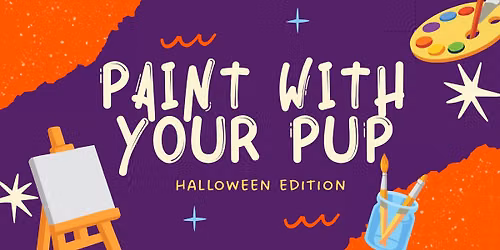 Paint With Your Pup: Halloween Edition