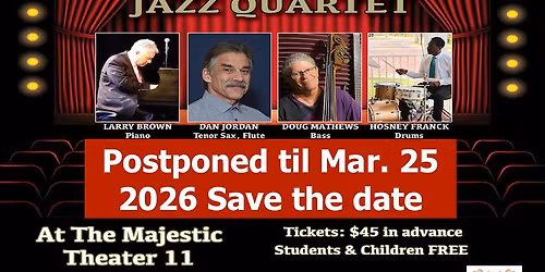 Jazz Quartet at the Majestic Theater