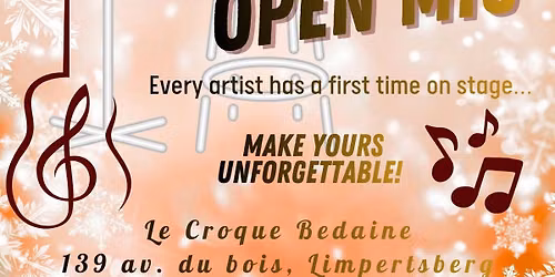 Open mic by Concert Events