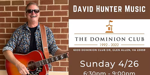 David Hunter Music @ Dominion Club