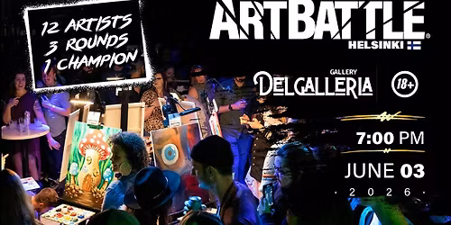 Art Battle Helsinki - 3 June, 2026