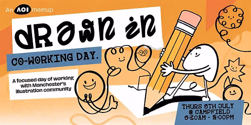 Drawn In: Co-Working Day \/ Manchester illustrators meet-up
