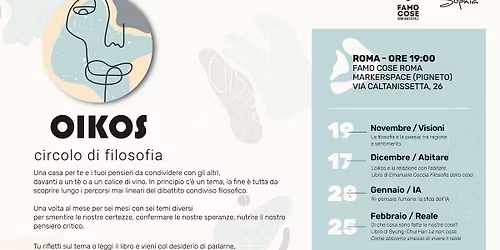 OIKOS circolo di filosofia \/ Secondo incontro Roma \/ Abitare