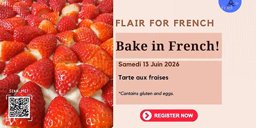 Bake in French ! Juin 2026 | Tarte aux fraises