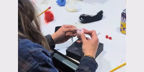 Needle Felting with Wool - 1 Day - $55