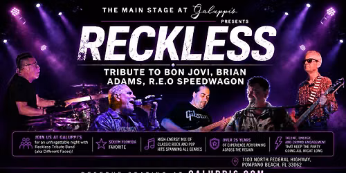 Reckless Live @ Galuppi's