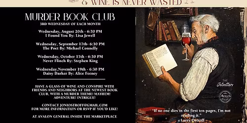 November Murder Mystery Book Club