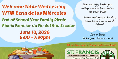 End of School Year Picnic