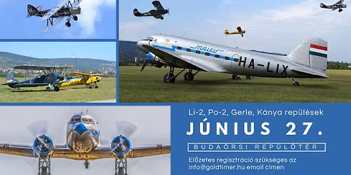 LI-2, PO-2, GERLE, K\u00c1NYA REP\u00dcL\u00c9SI LEHET\u0150S\u00c9G J\u00daNIUS 27-\u00c9N A BUDA\u00d6RSI REP\u00dcL\u0150T\u00c9REN