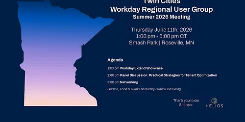 Twin Cities Regional User Group Summer 2026 Meeting
