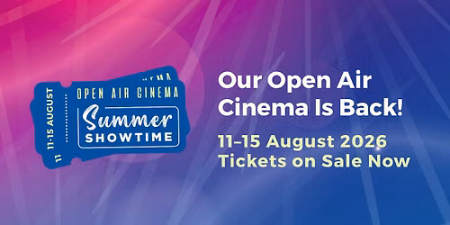 Summer Showtime Outdoor Cinema - August 2026