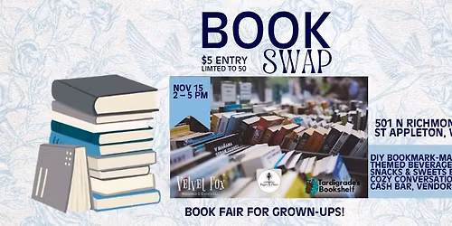 BOOK SWAP - Book Fair for Grown-Ups! 
