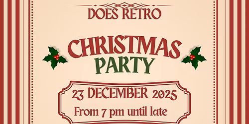Retro Christmas Party