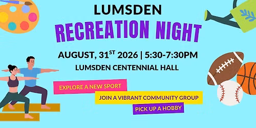 Lumsden Recreation Night 2026
