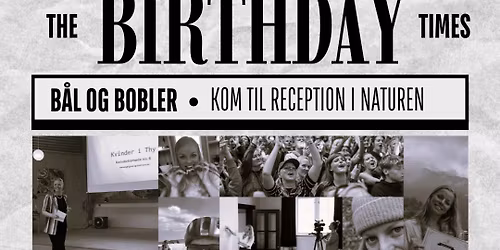 B\u00e5l og bobler - f\u00f8dselsdagsreception