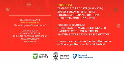 Romantiske Klanger i Metodistkirken Sandnes