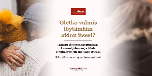 Ihminen tavattavissa -kasvuohjelma, alkuvuosi 2026: Viikonloppuryhm\u00e4