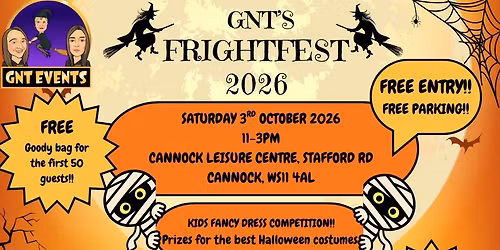 GNT\u2019S FRIGHTFEST 2026!