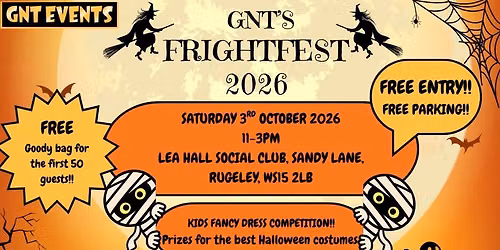 GNT\u2019S FRIGHTFEST 2026!