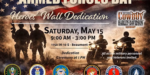 Armed Forces Day & Heroes' Wall Dedication