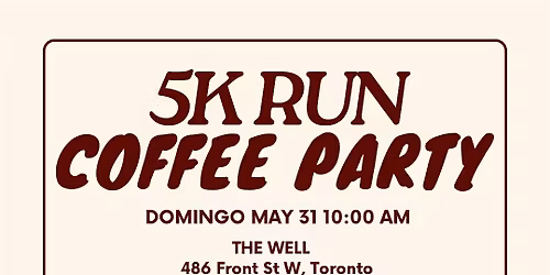 5k run + coffee party
