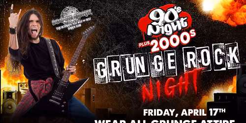90s Night plus 2000': Grunge Rock Night
