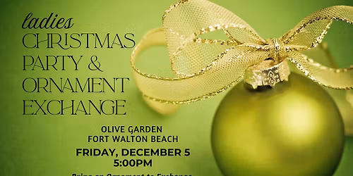 Ladies Christmas Party & Ornament Exchange