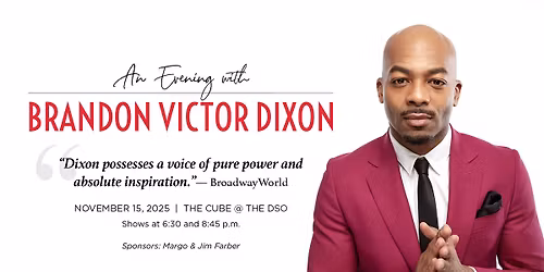 An Evening with Brandon Victor Dixon