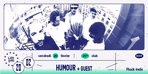 Humour + Guest \u2219 L'A\u00e9ronef\u23a5Club