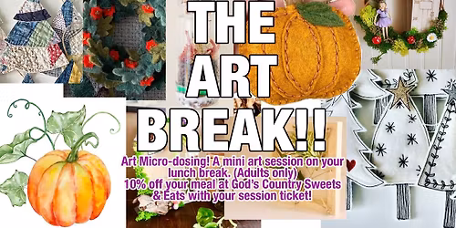 Lunchtime mini-workshops! (adults only!) | Wednesdays
