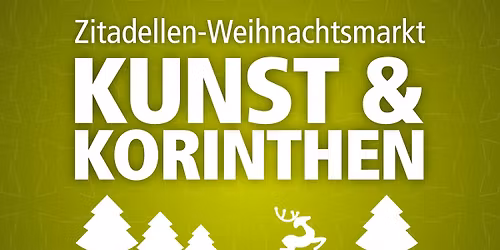 Weihnachtsmarkt \u201eKunst und Korinthen\u201c auf der Zitadelle Mainz