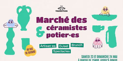 \ud83c\udffa March\u00e9 des c\u00e9ramistes & potier\u00b7es !
