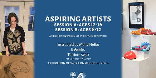 Aspiring Artist Summer Camp Ages 8-16