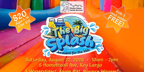 The Big Splash! by Wesley House