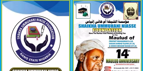 SAYYADA UMMUHANI IBRAHIM NIASSE RTA MAULUD 2025