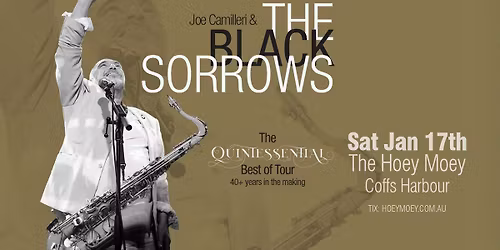 The Black Sorrows | The Quintessential Best of Tour