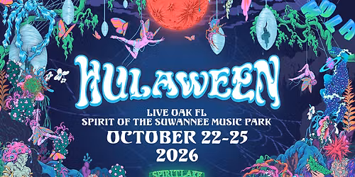 2026 Suwannee Hulaween - 4 Day Pass at Spirit of the Suwannee Music Park