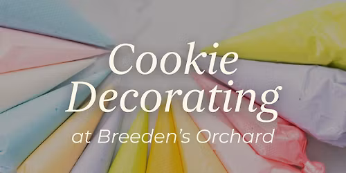 Cookie Decorating Class with Sugar Rush Cookie Co.