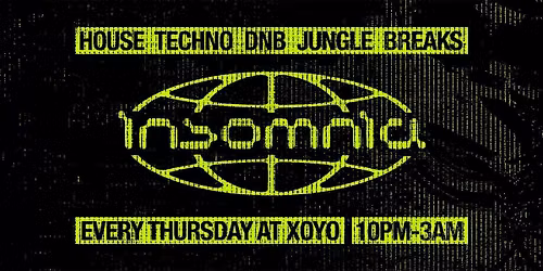 Insomnia London: House, Techno, Drum n Bass, Jungle, Breaks