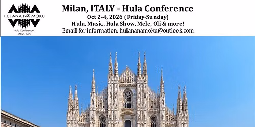 HANM Hula Conference - Milan, Italy